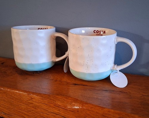 Costa coffee dipped blue - x,