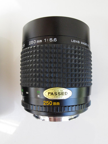 Minolta rokkor 250mm f5 - , f5.6