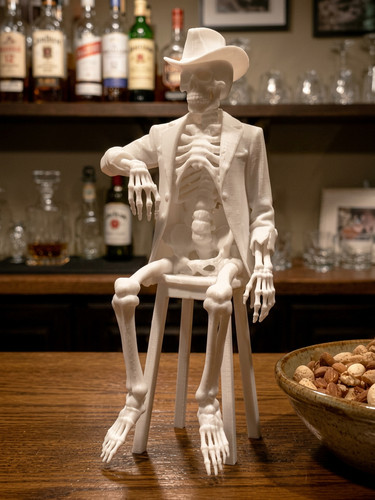 Forgotten bar skeleton - forgotten,