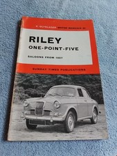 Riley One Point Five 1.5 1957