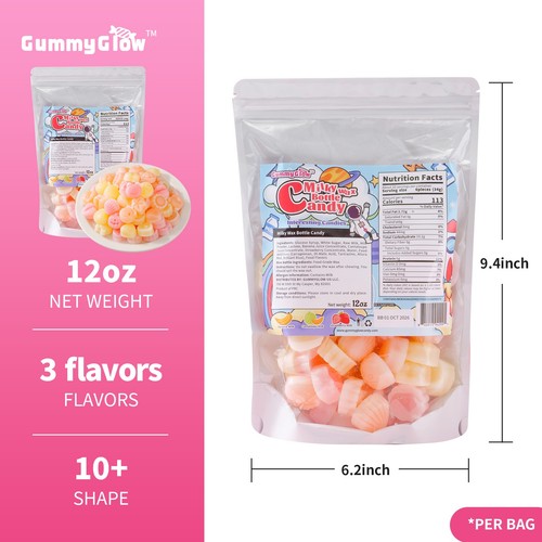 Gummyglow 75lb milk wax - 0.75lb,