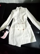 Ladies off white Longline