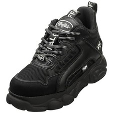 Buffalo Cld Chai Vegan Womens Platform Boots in Black - 5 UK