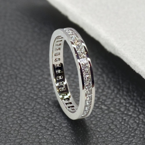 Diamond full eternity ring - ,