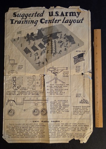 Marx 1950s army - 1950s, training
