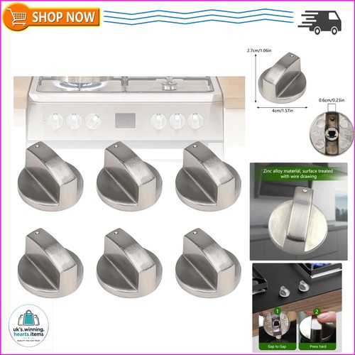 6pcs cooker knobs - knobs,, 6mm