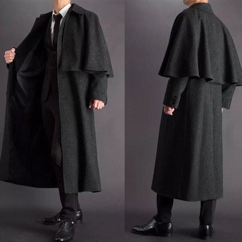 Men inverness wool - men's, halloween