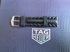 New TAG Heuer men RARE FC6030 6000 series leather F1 Senna watch strap WH1114 WH