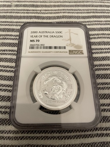 Ngc ms70 2000 australian - ms70,