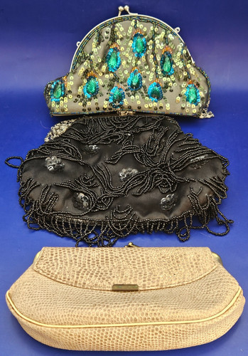 Vintage evening clutch bags - vintage,