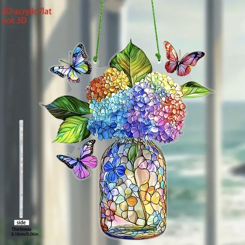 Hydrangeas vase flower - in, a