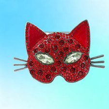 Stunning large red diamante - large,