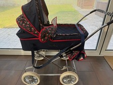 Vintage Silver Cross Dolls Pram with Bag Excellent Condition