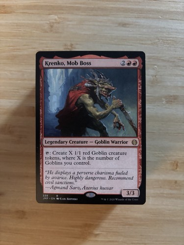 Mtg mono red krenko - krenko, goblin