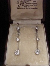 EDWARDIAN 18CT WHITE GOLD