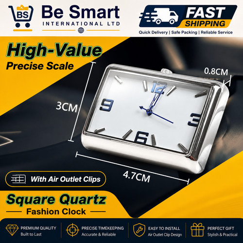 Car interior clock - interior, dashboard