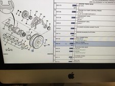 peugeot 205 306 309 turbo diesel crankshaft flywheel fits 215mm  clutch 0532H2
