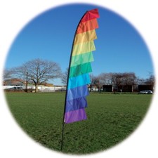 Spirit of Air Feather Banner -