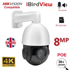 4K 8MP PTZ Hikvision Protocol