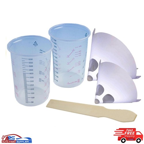 20x 600cc paint mixing pots - 20x,