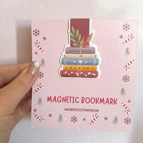 Stacked books magnetic - stacked,