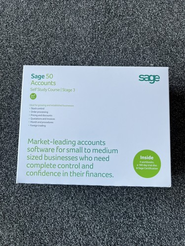 Sage accounts self study - self,