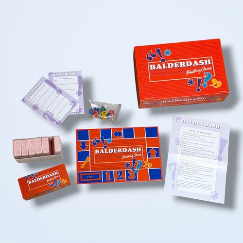 Vintage 1992 balderdash board - vintage,