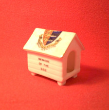 Arcadian Crested China Dog Kennel (Beware Of The Dog) Great Yarmouth Crest
