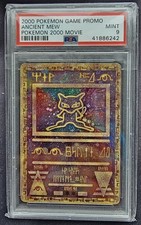 PSA 9 ANCIENT MEW POKEMON CARD HOLO MINT WOTC 2000 PROMO