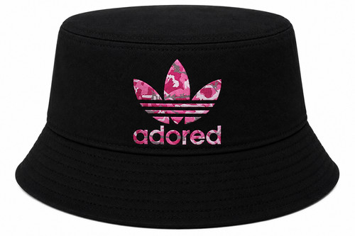 Bucket hat with pink camo - bucket,
