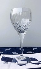 Bohemian Cut Crystal Wine