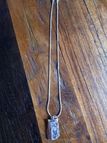 Ruby pendant silver - pendant, 18"
