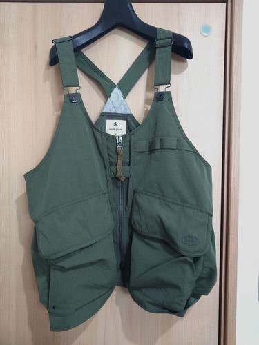 Snow peak takibi weather vest - snow,
