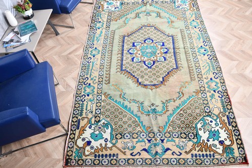 6x9 vintage large rug - 5,6x9,4,