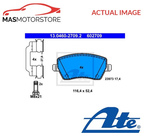 Brake pads set - set, pad