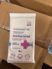 Cleanette Antibacterial Wipes