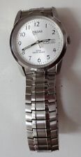 Pulsar VJ33-X006 Men's Analog Watch Silver Day/Date Expandable Strap