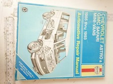 Chevy Astro Mini-Van 1985-1993