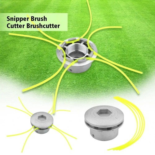 Aluminium strimmer head grass - aluminium,