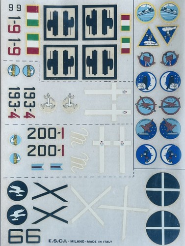 Decals savoia marchetti sm - :,