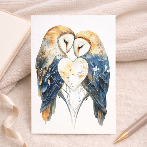 Love owls anniversary - anniversary, for