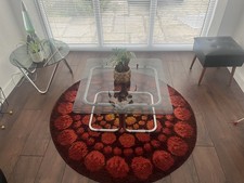 Mid Century Vintage Rya Shag Pile Rug Rare Iconic Retro Scandi  1960s 1970s