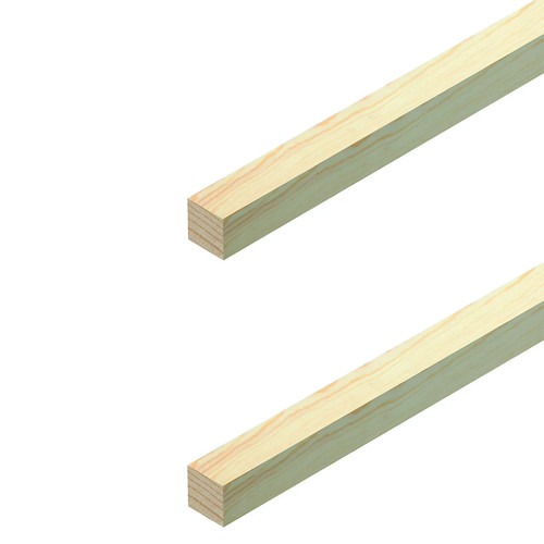 12x12mm clear pine - pine, wood