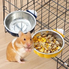 1pc Food Water Bowl For Crate