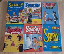 Sparky Book Job Lot Bundle of 6 1970s