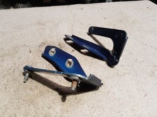 09 Ford C-Max Bonnet Hinges Pair Ocean Blue Left + Right