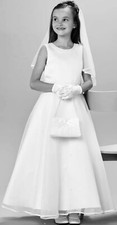 New White Communion Dress - Age 8. BNWT