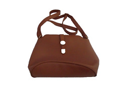 NATHALIE ANDERSEN TAN PVC BAG SINGLE STRAP