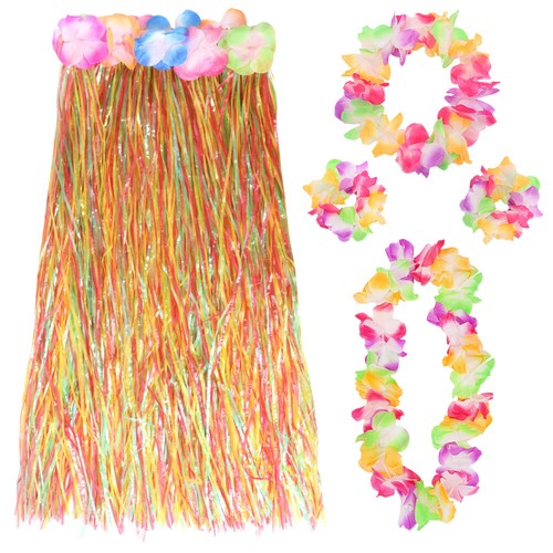 Set hawaiian tropical lei - 5,