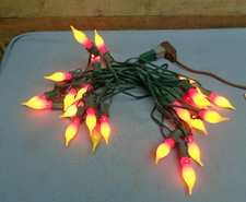 C7 Christmas String Lights - 25 Flame Bulbs